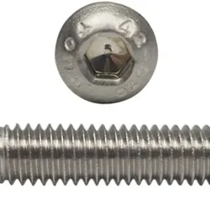 Zwrot pieniędzy M6x16 Śruby kuliste nierdzewne A2 ISO 7380 10szt.